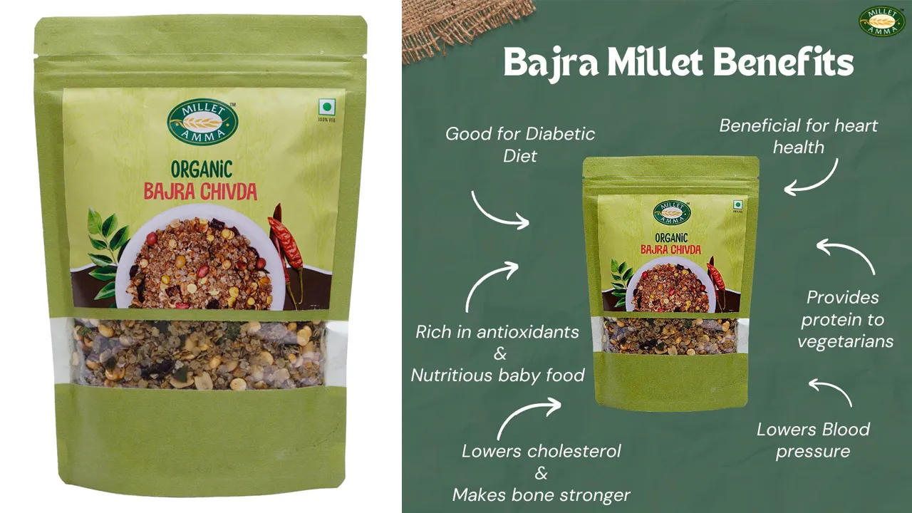 Bajra Millet Chivda by Millet Amma