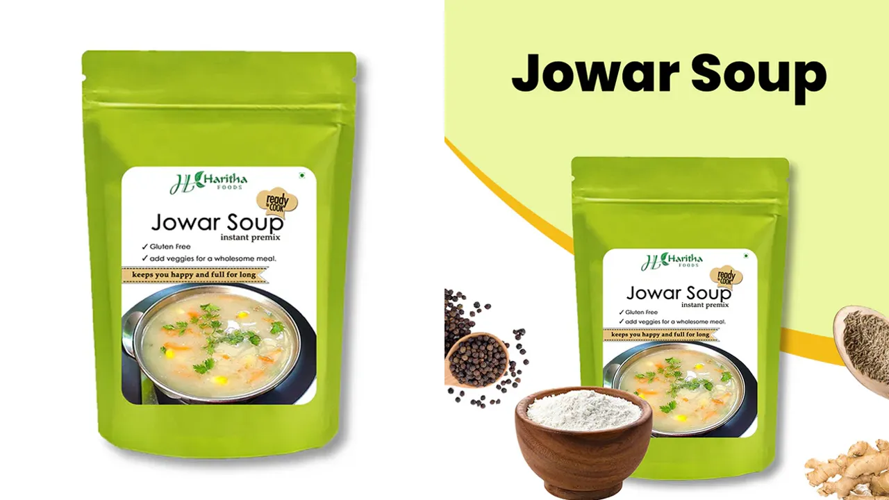 Jowar Soup Instant Premix by Haritha Foods