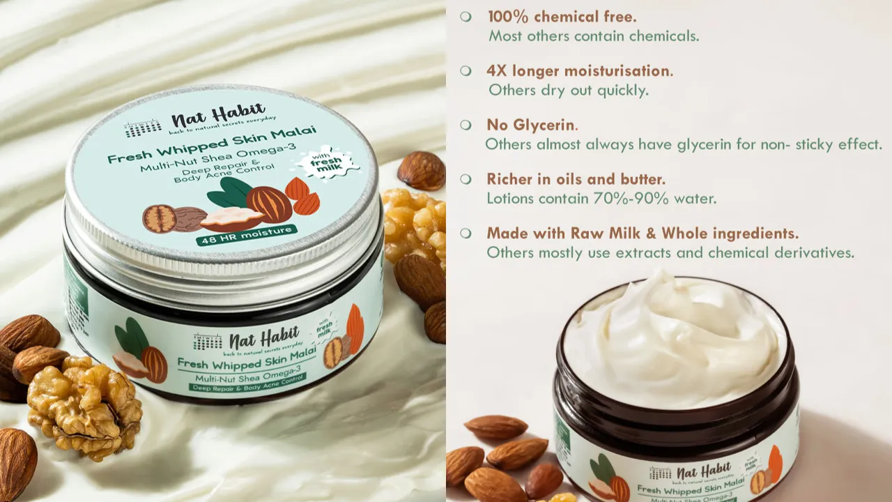 Nat Habitat Multi-Nut Shea Omega-3 Body Malai