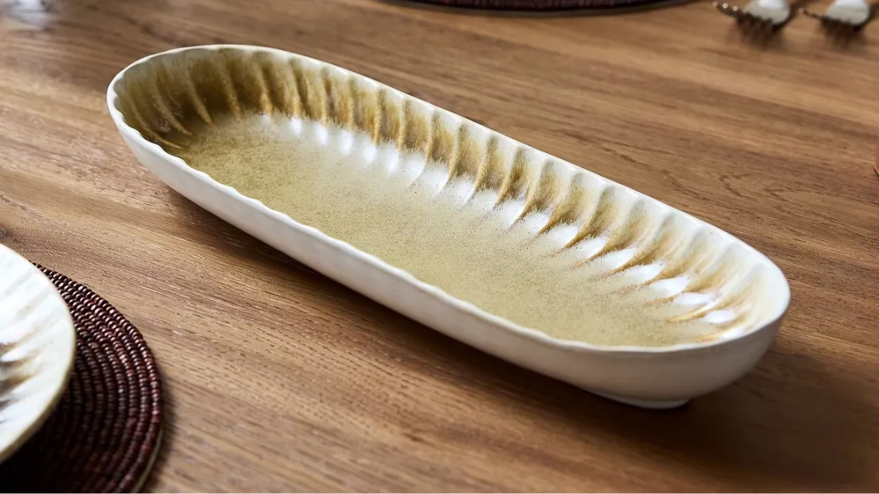 Suvi Stoneware Serving Trays by West Elm