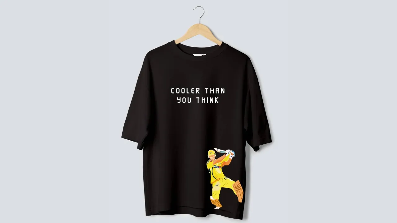 MS Dhoni Captain Cool T-shirt