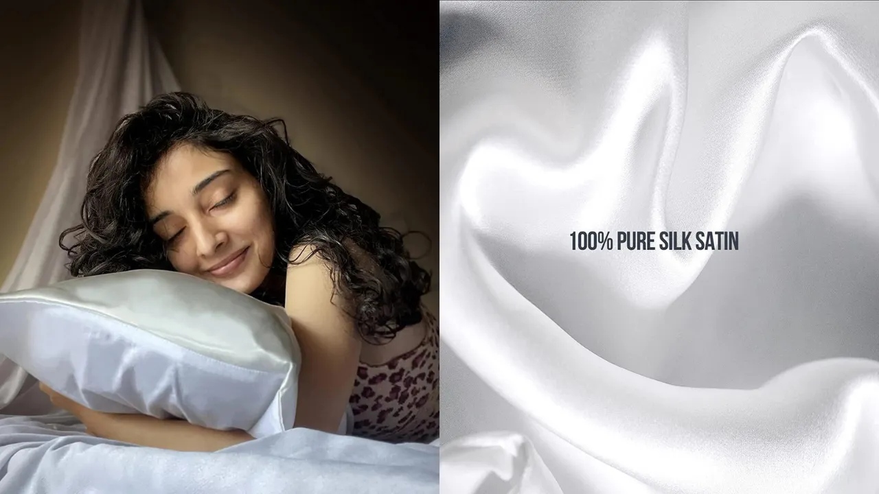 XO Curls Silk Pillowcase for Hair Protection