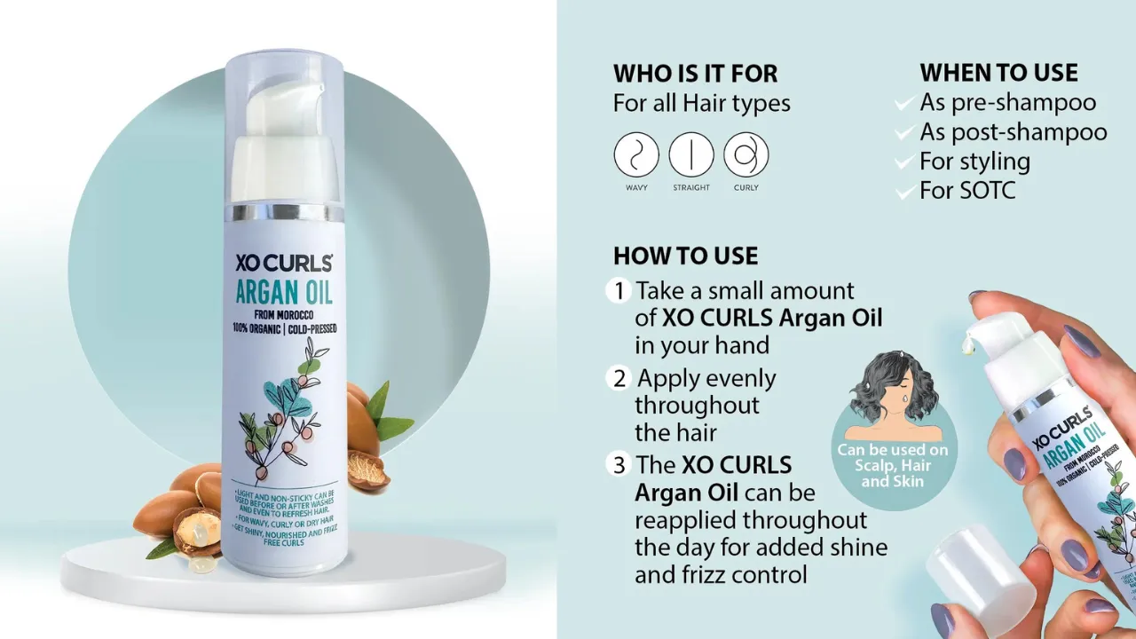 XO Curls Argan Oil