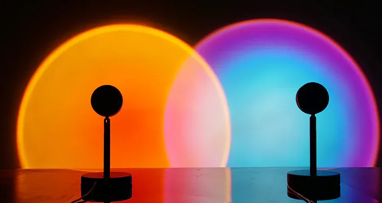 sunset projection light 