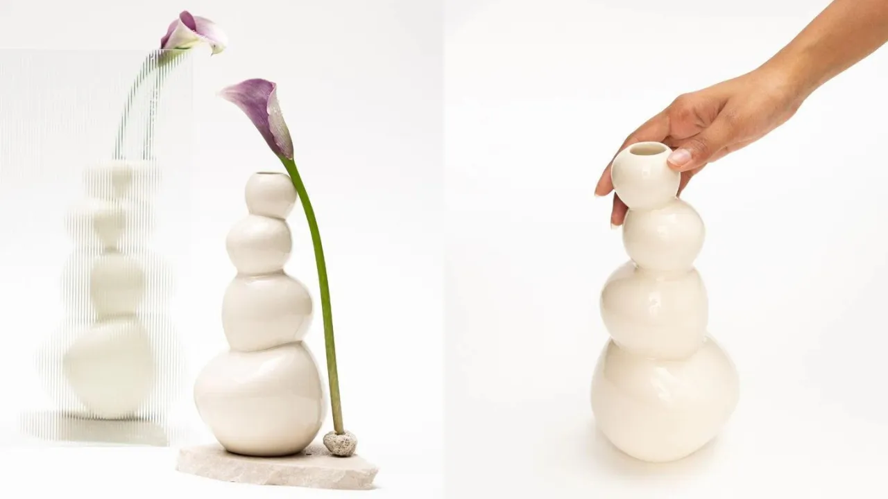 Peblo Vase Nude by Ware Innovations