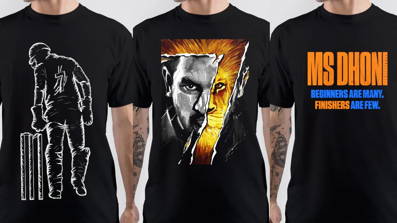 MS Dhoni T-shirts