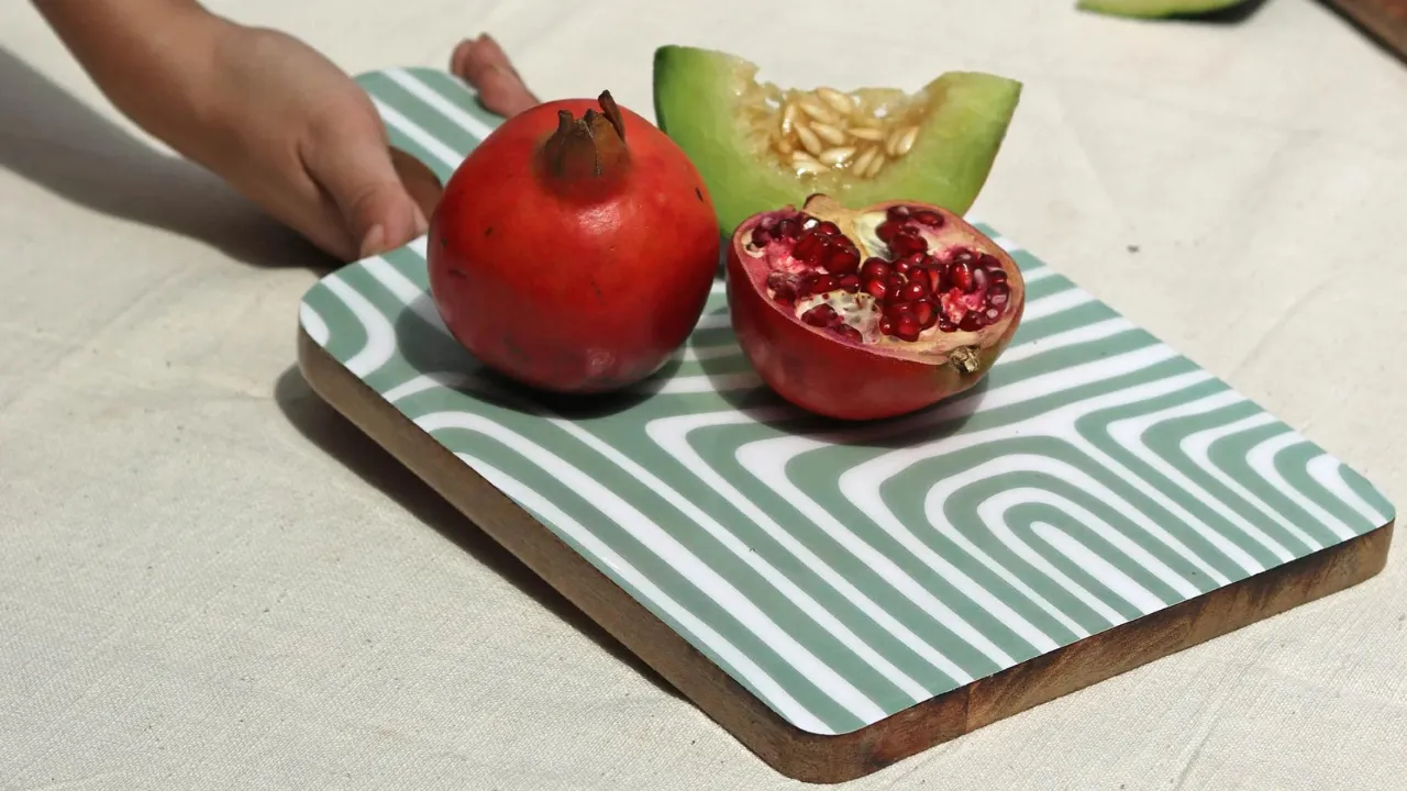 Jade Mango Wood Serving Platter by Munn Home