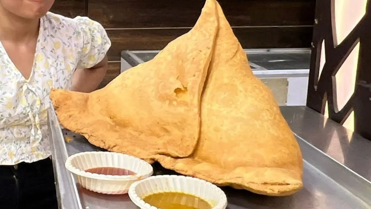 Biggest samosas