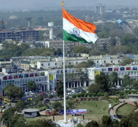Indian cities with tallest indian flag