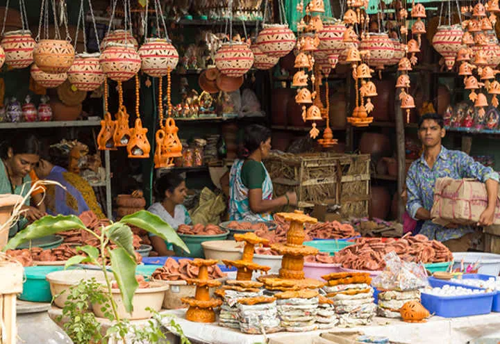 Diya market Mumbai