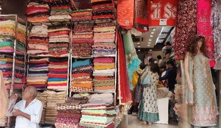 Salwar Lane Street Shopping in Lajpat Market, Delhi | Shopkhoj