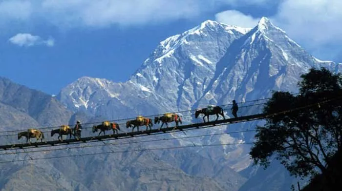 snow in India