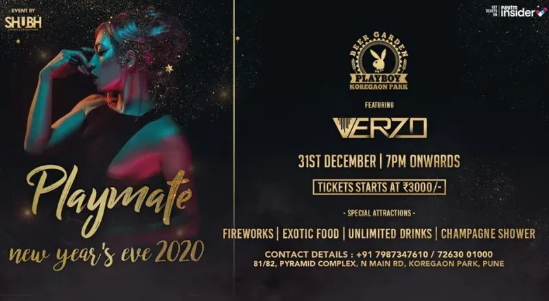 new year parties in Pune