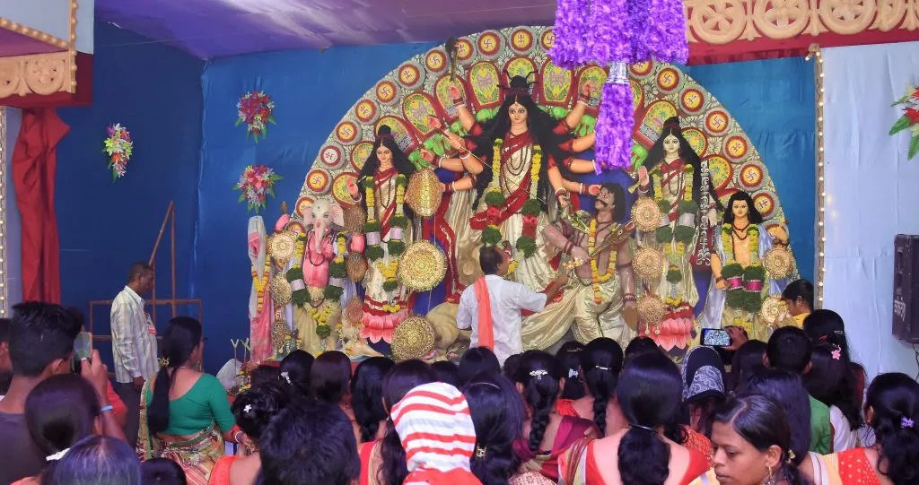 Khadki . Durga Pujo Pandals in Pune 