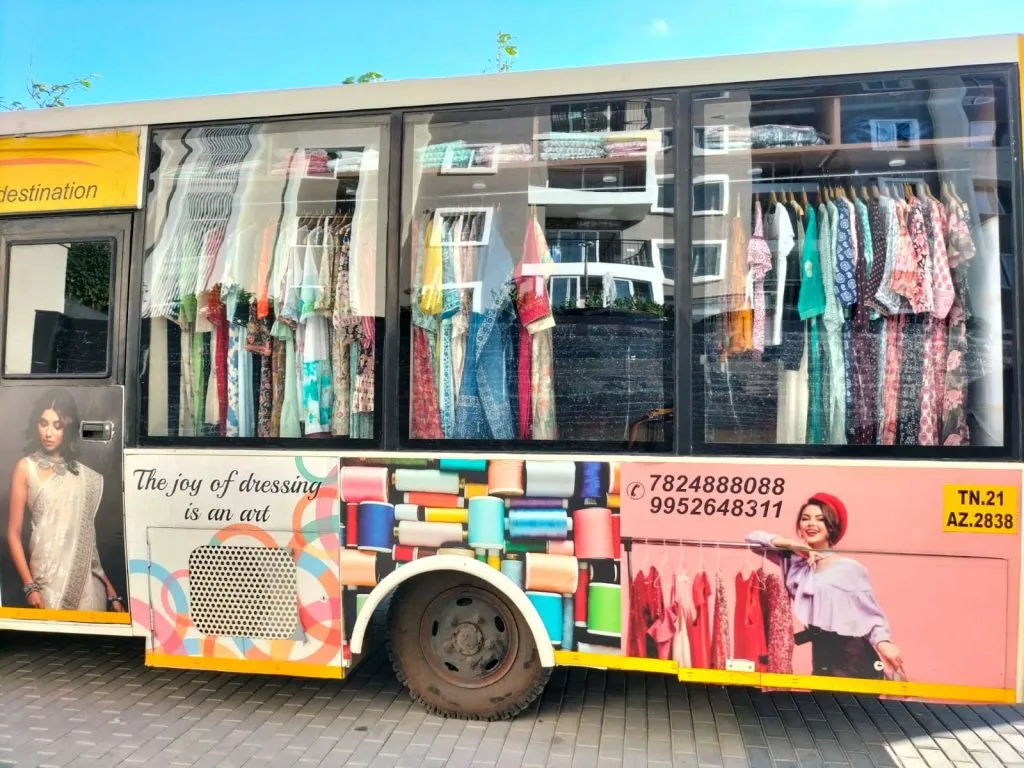 Boutique on Wheels in Chennai: A Shopping Centre that comes to you!