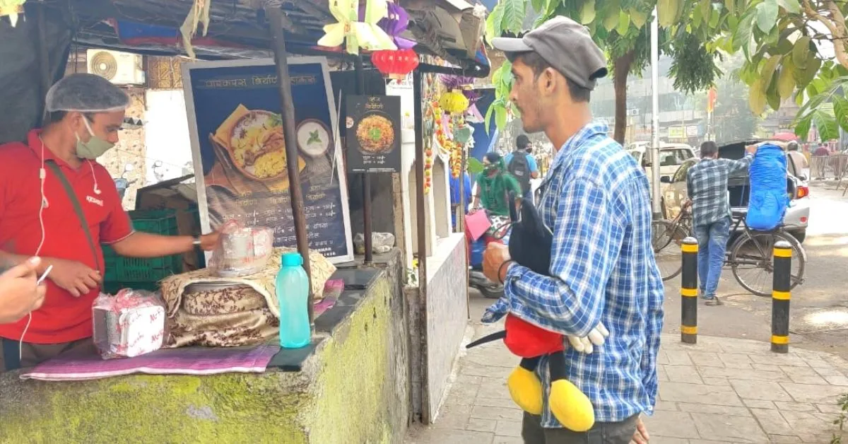 Akshay Parkar's biryani stall