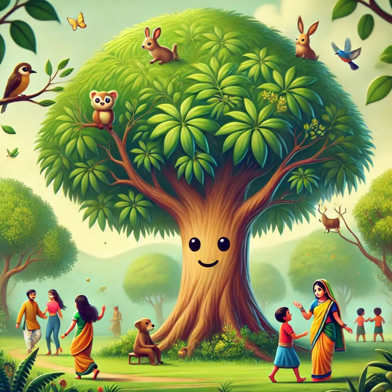 Tree friendly nature loving companionship