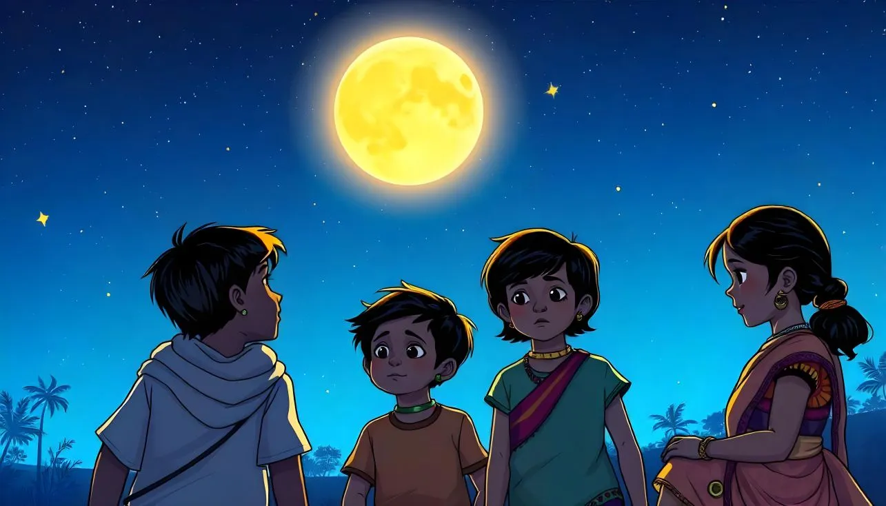 chanda mama bal kavita hindi 