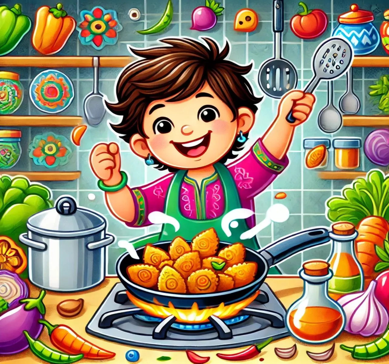 hindi kavita aai pakodi aai padkodi