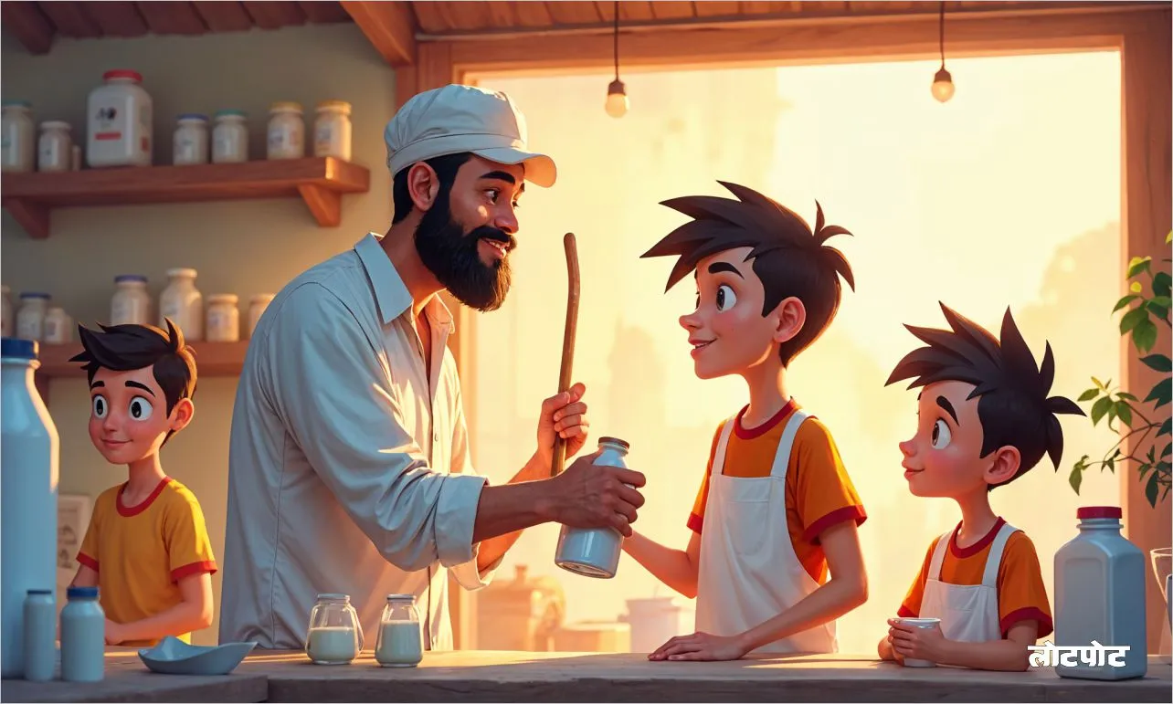 mazedar bal kahaiyan dudh wala sponsore