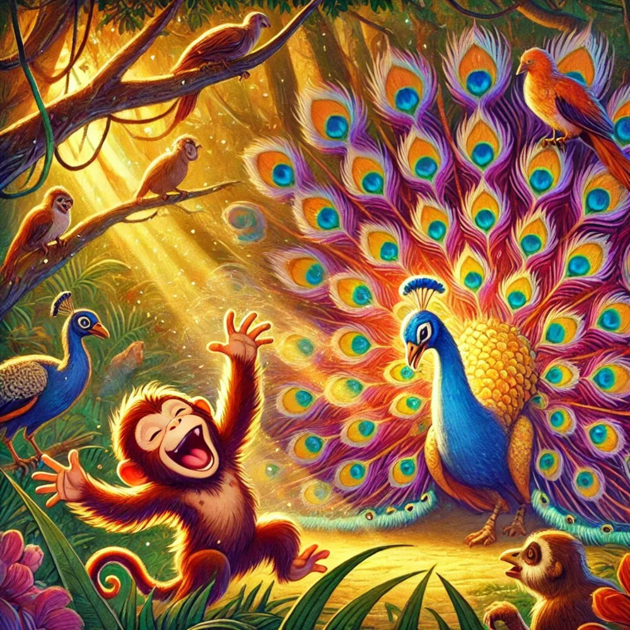 Jungle Story Bablu Monkey Regret