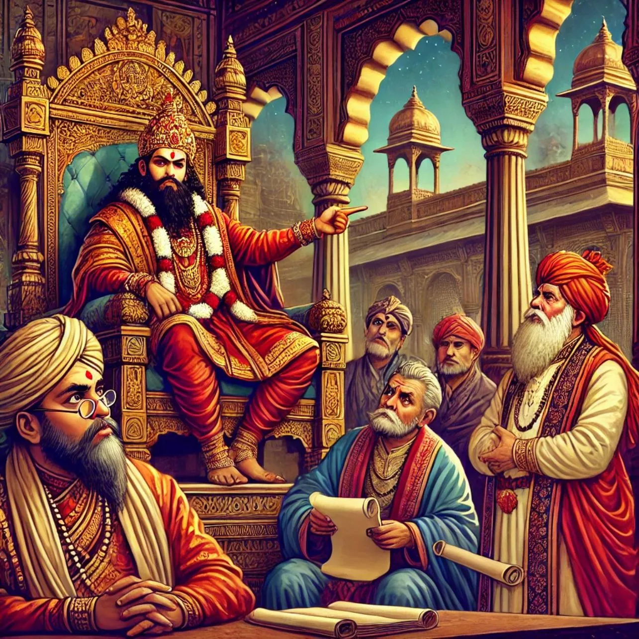 Shattering of Ego The Story of a King and a Scholar