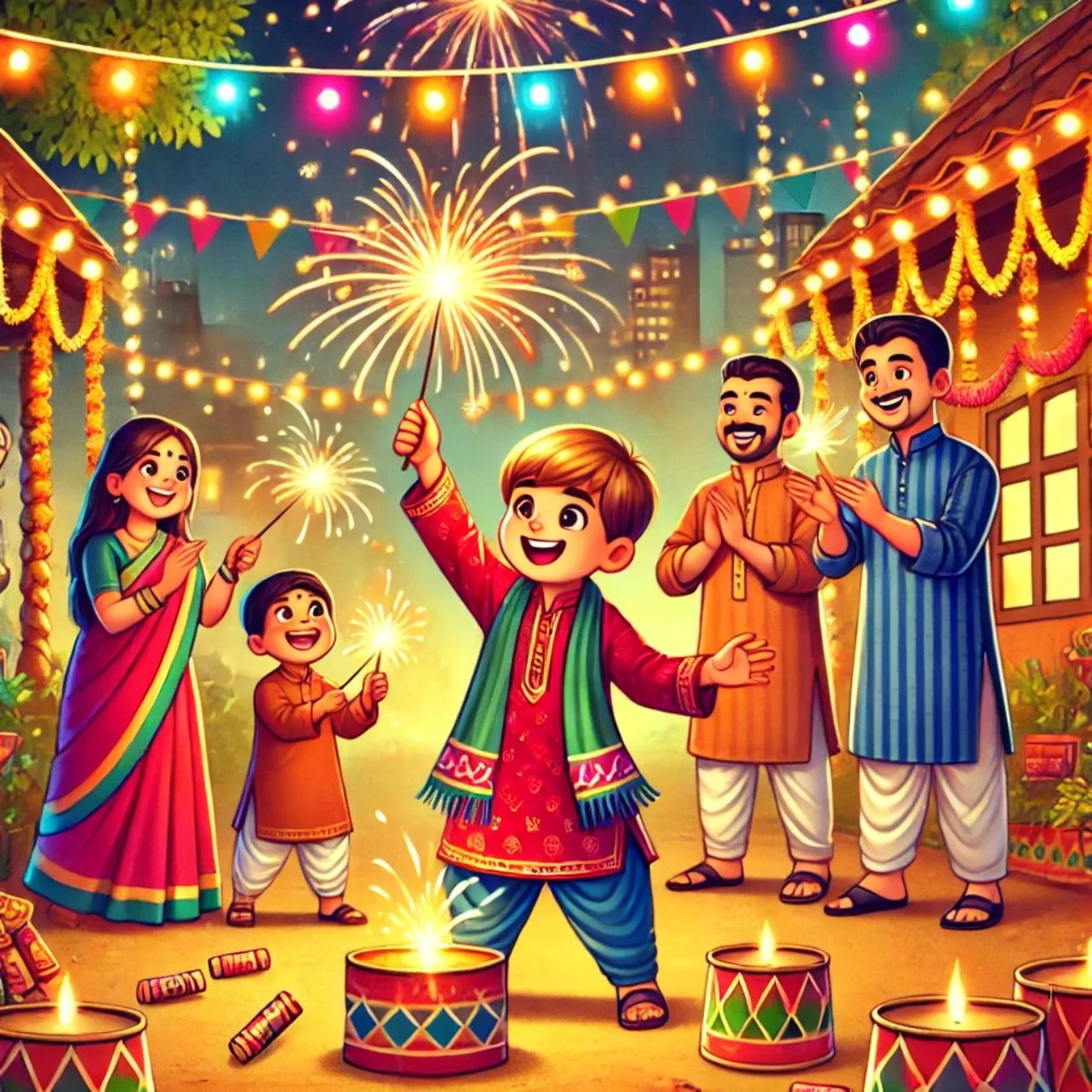 Diwali festival and Raman resolution