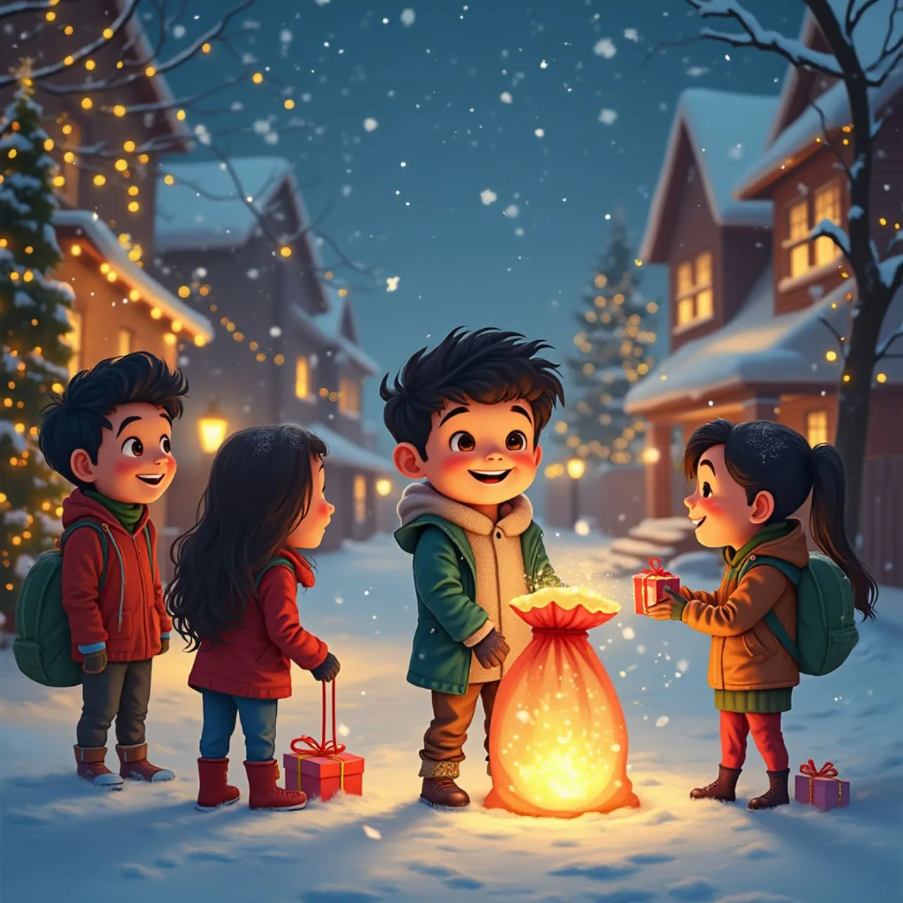 Moral Story Magical gift of Christmas