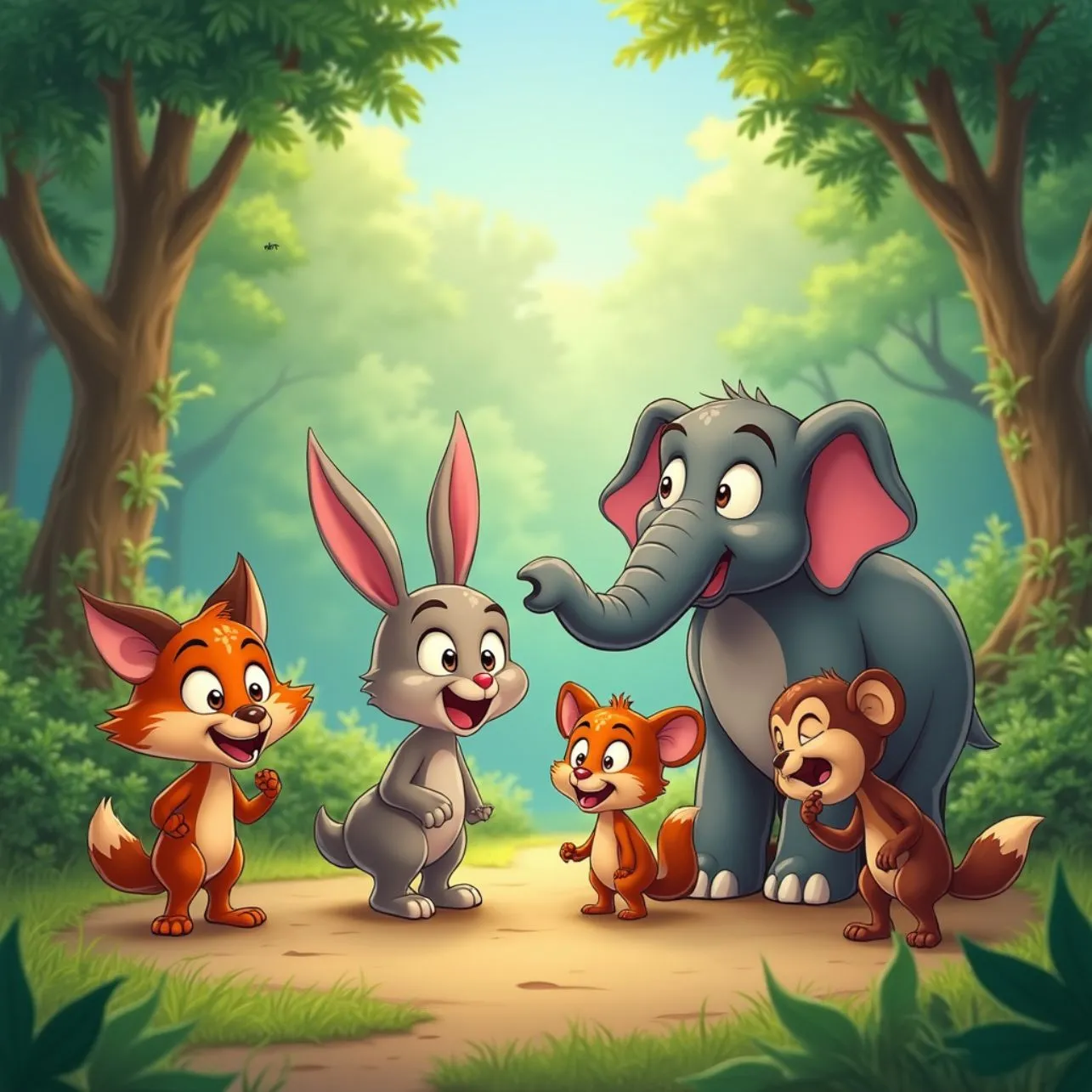 The Trial of the King of the Jungle The Triumph of True Bravery