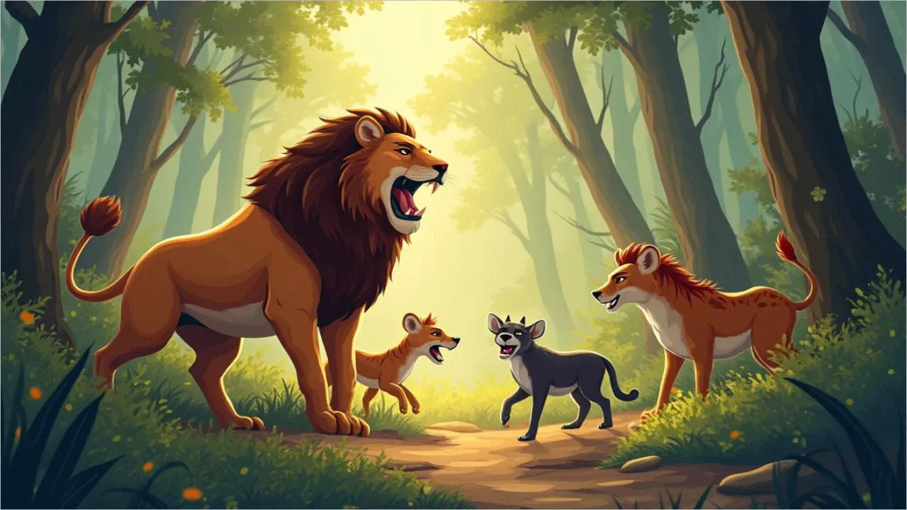 Jungle story Gajraj got an example of friendship