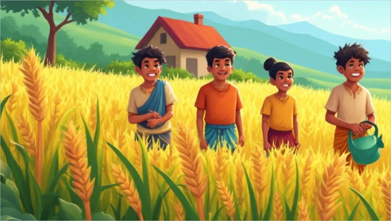 Treasure hidden in the field Real wealth comes through hard work
