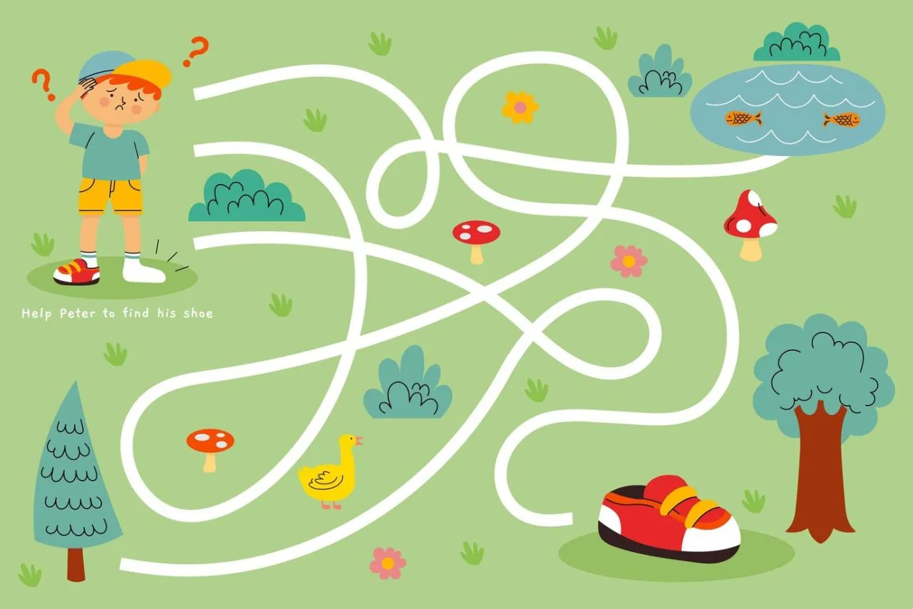 MAZE Find your way and have fun