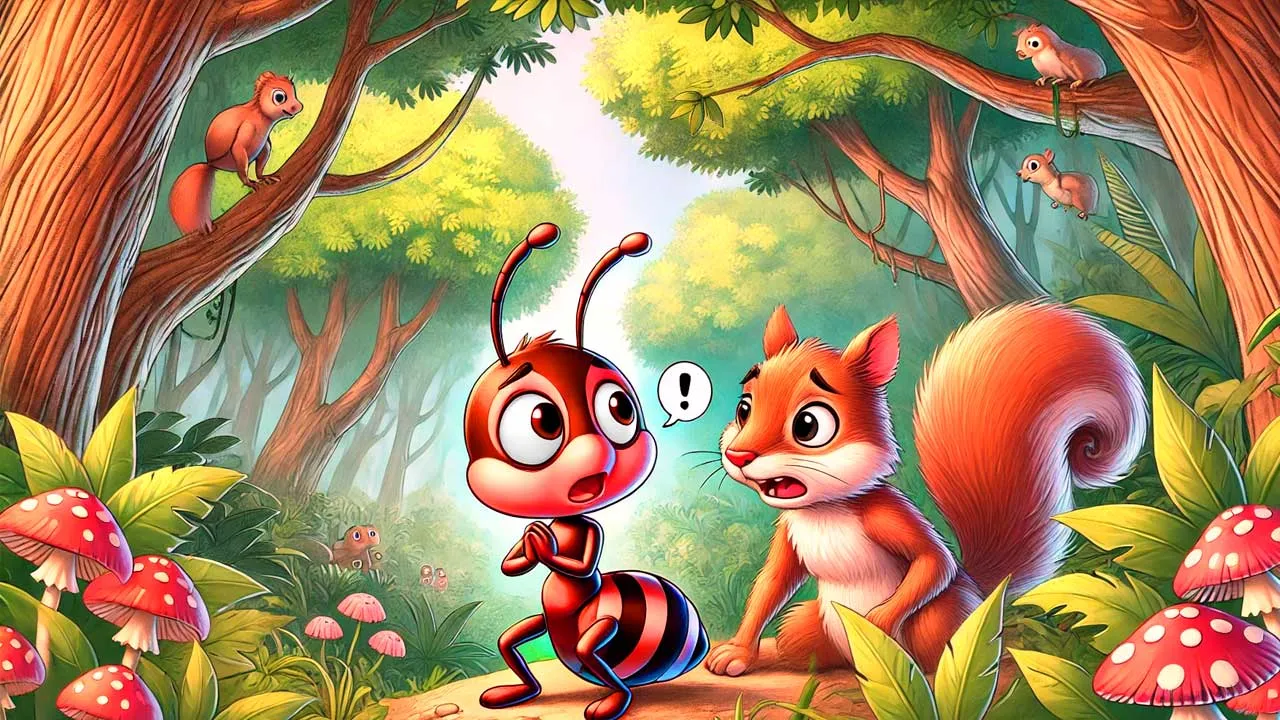 little ant great courage jungle story
