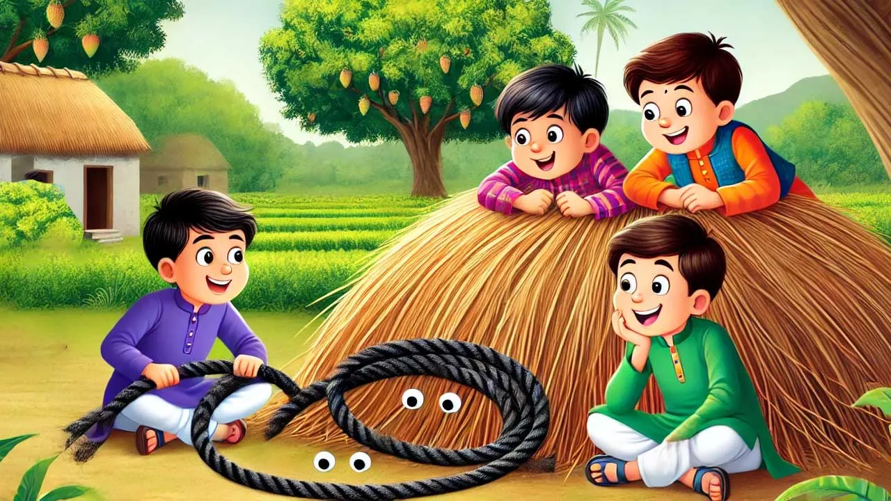 Fun story hindi Bholu Kaka garden
