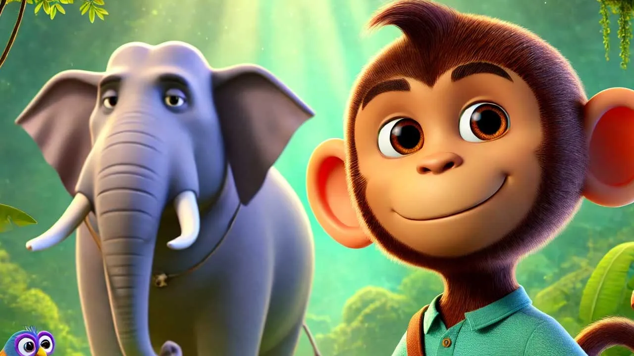 Smart Chintu and his cunning When the monkey shocked everyone
