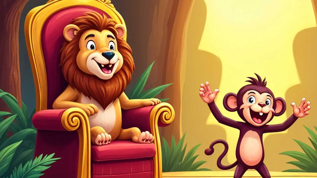 Story of monkey and camel