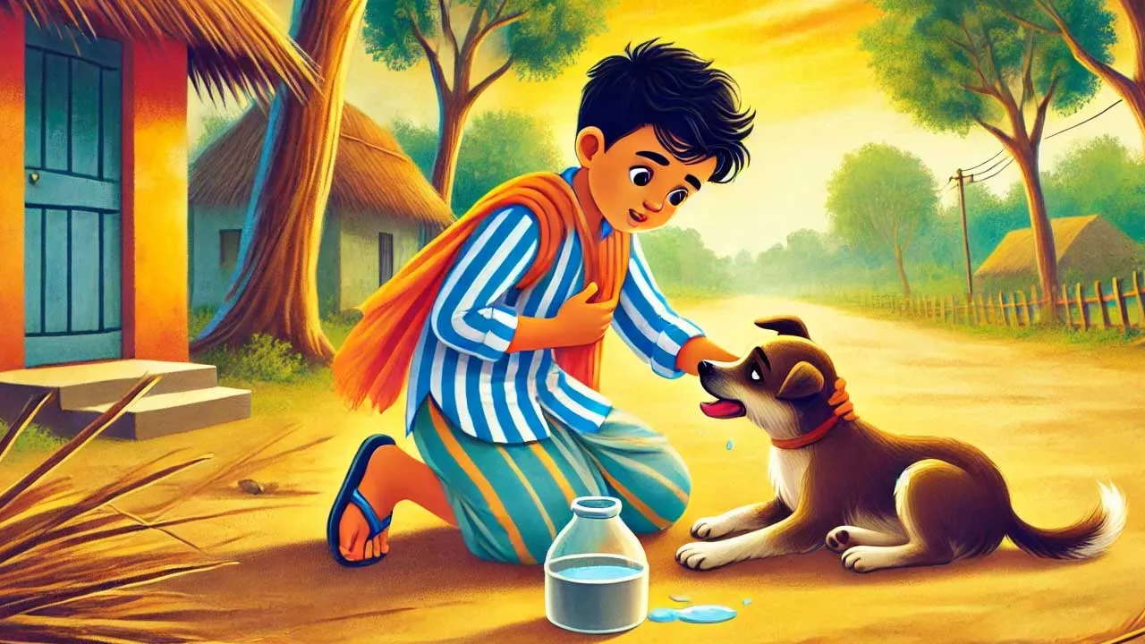 Deepu's kindness - a heart touching moral story