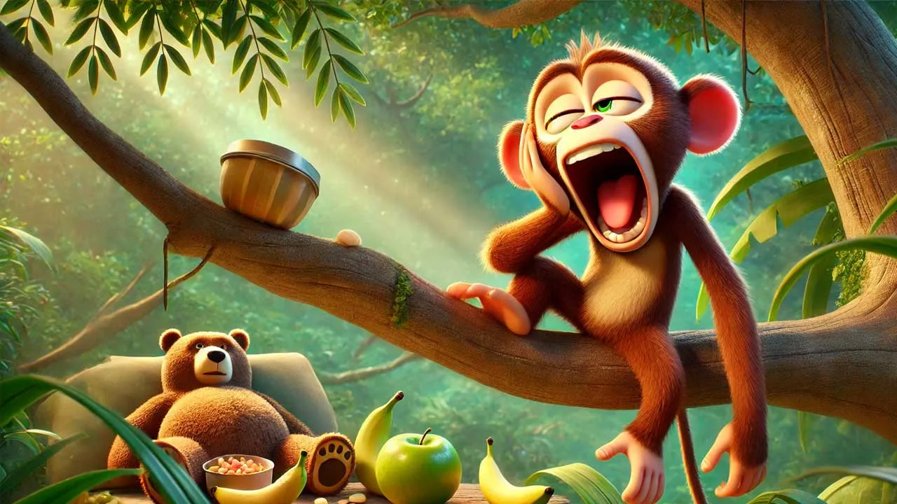 A Jungle Story with Moral for Kids