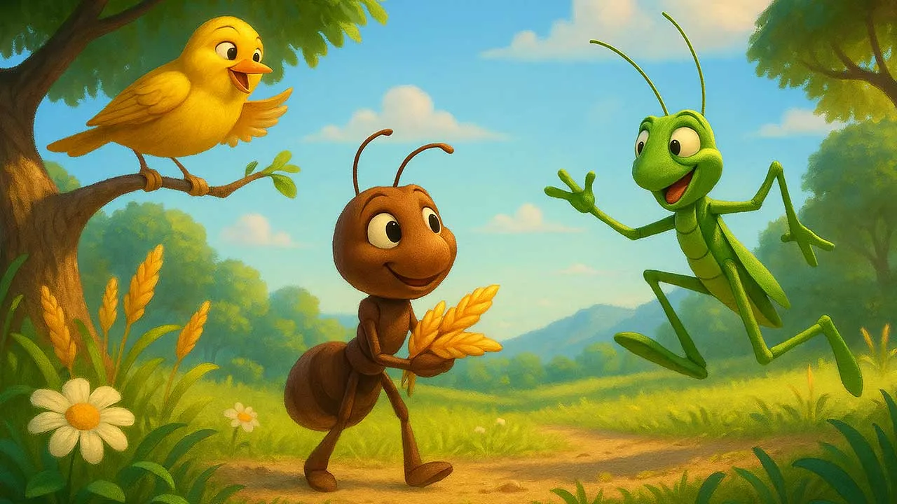 Chintu ant and fruits of hard work- an inspirational story of the forest