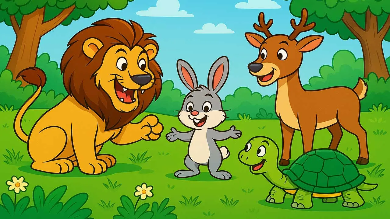Jungle most clever hunter an inspirational and long moral story