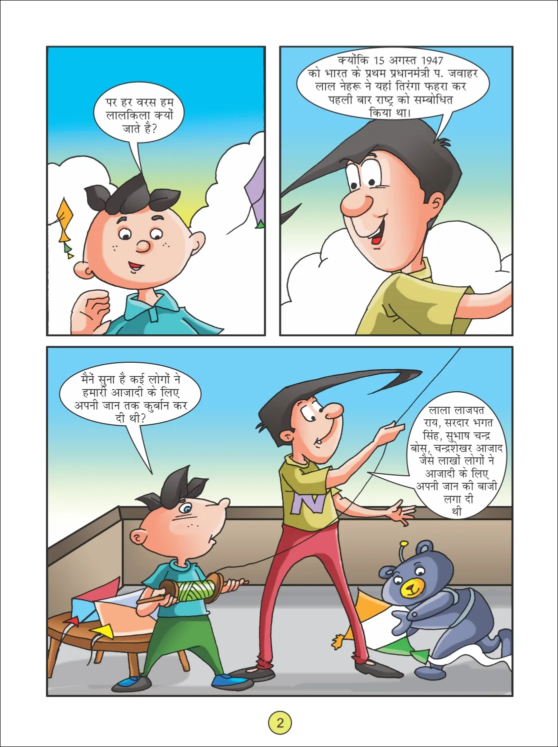 Lotpot E-Comic- Naughty Neetu and August 15 Kite
