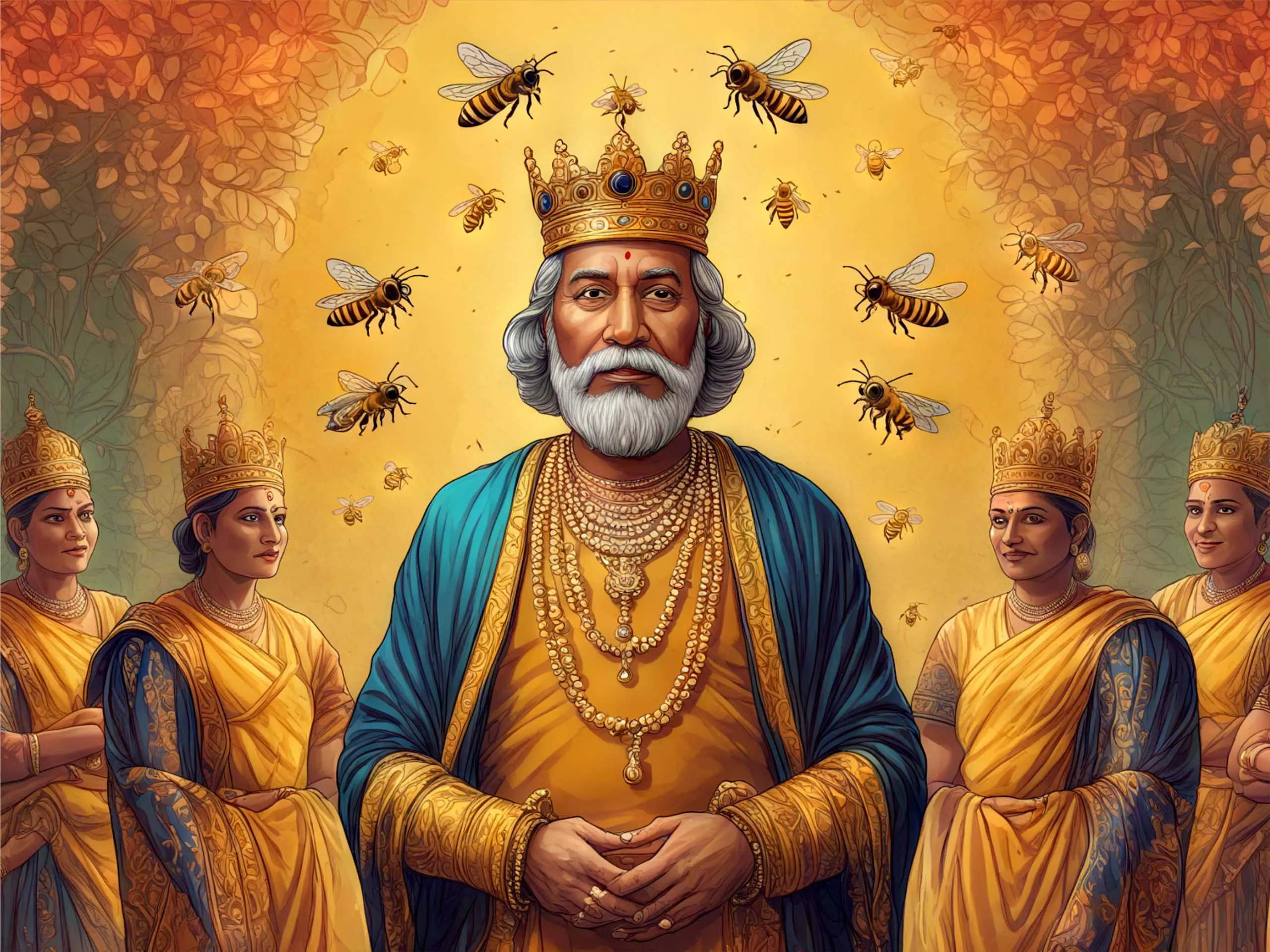 cartoon image of a king 