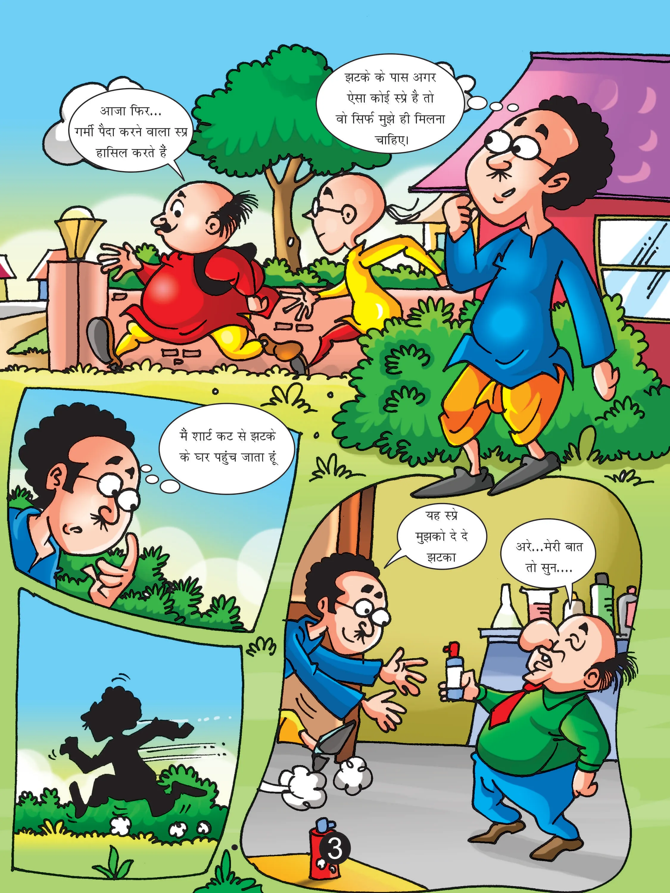 Lotpot E-Comics Cartoon Character Motu Patlu