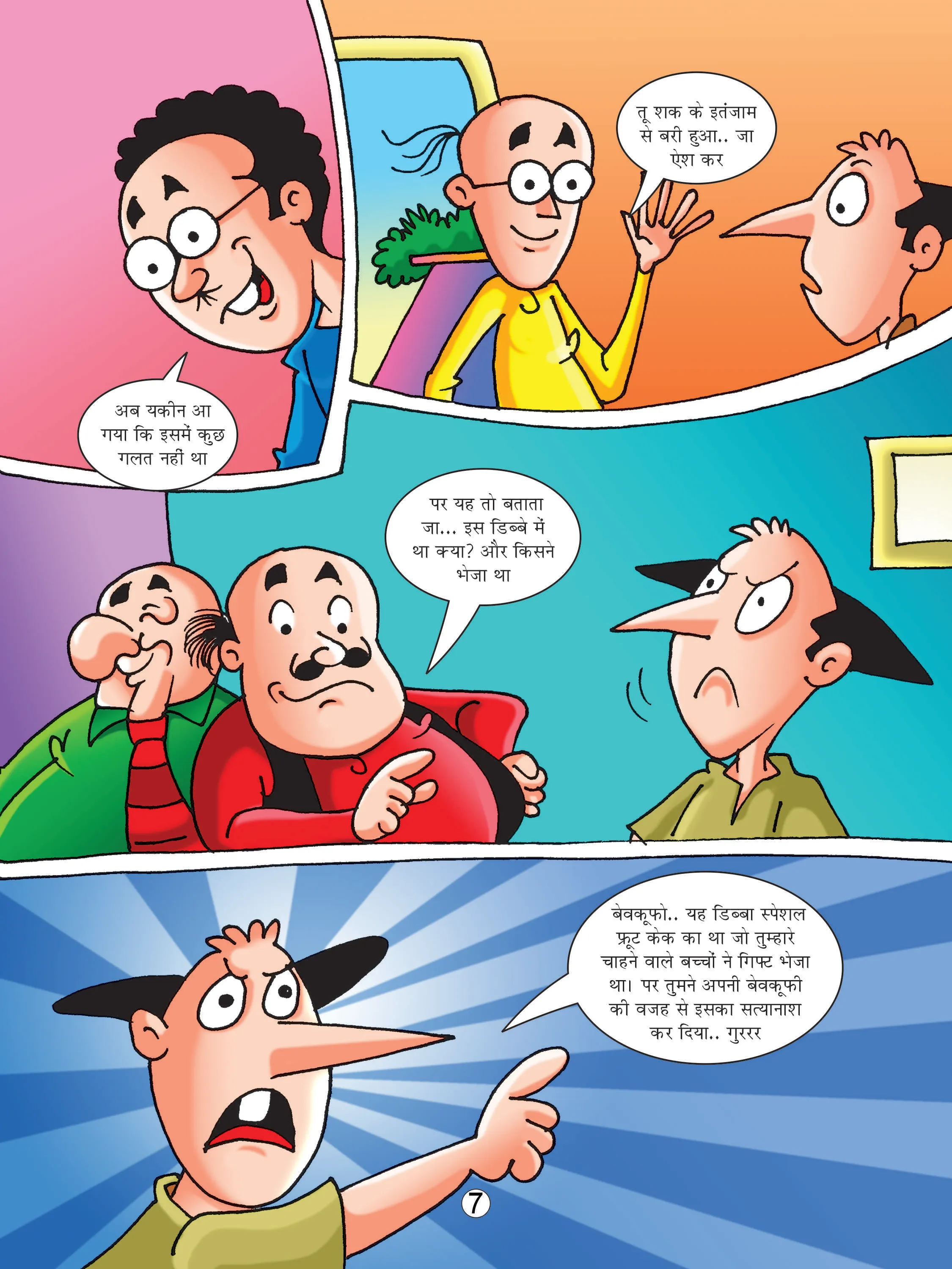 Motu Patlu comics page 7