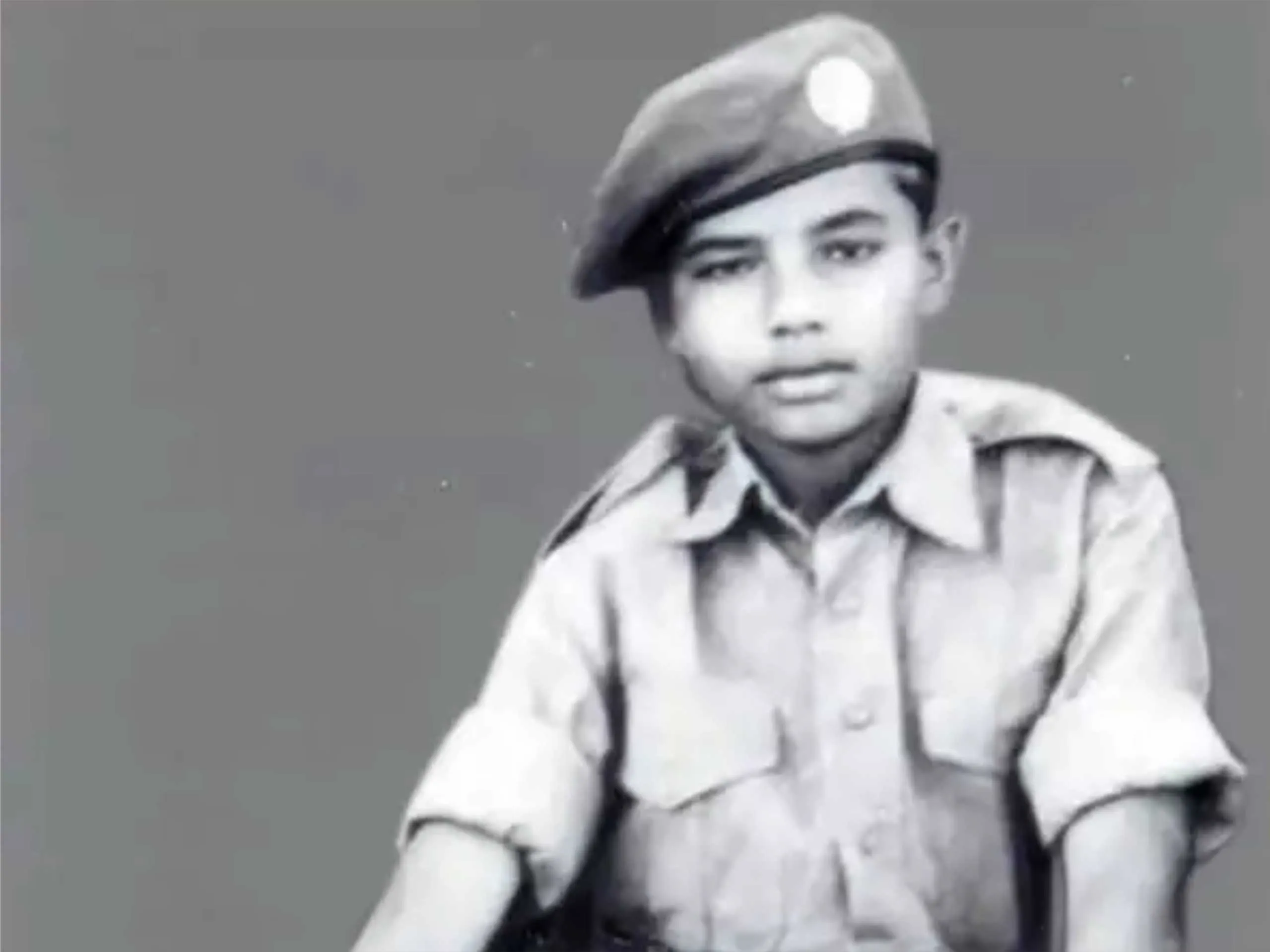 Childhood image of Narendra modi