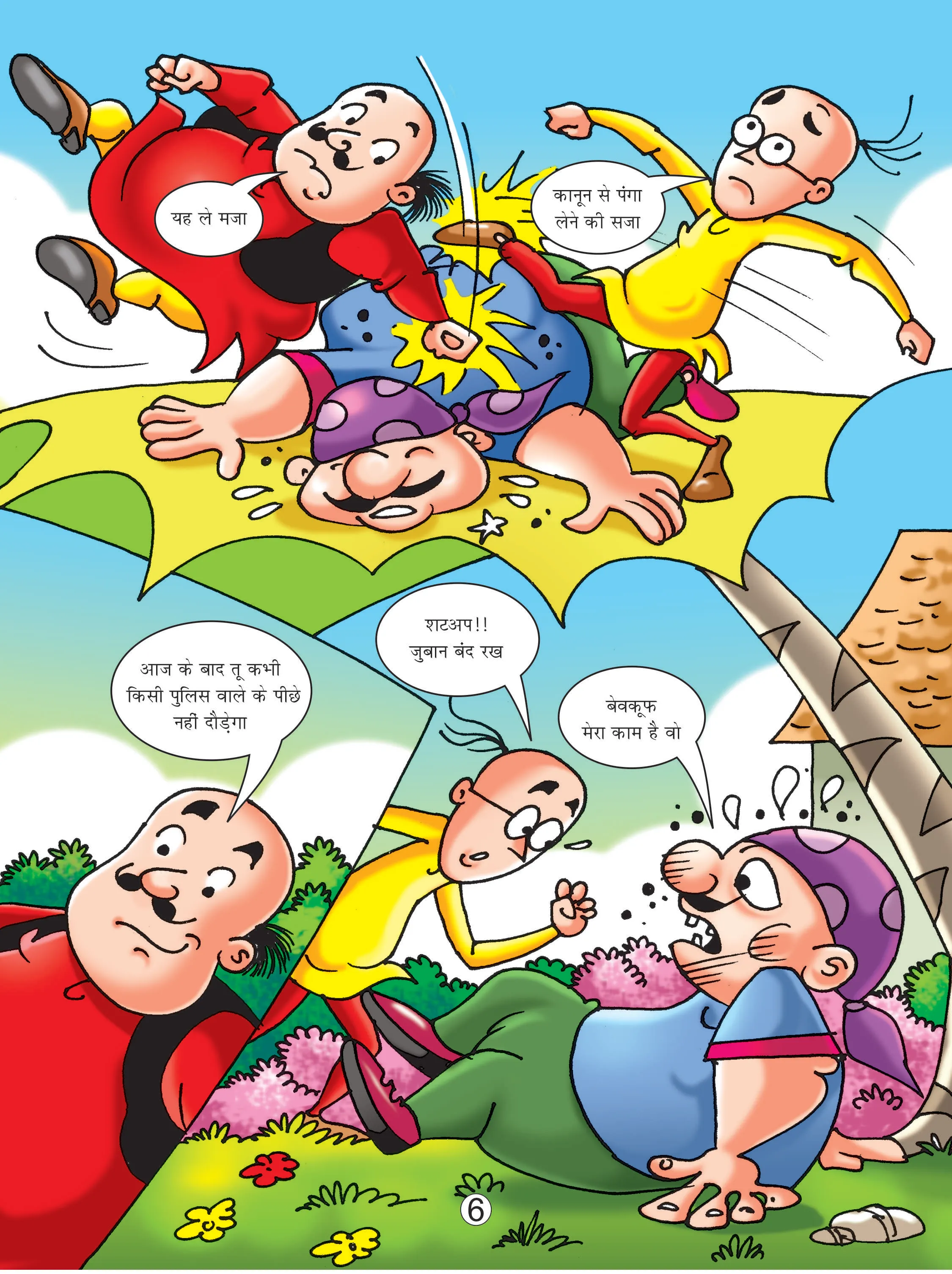 Motu Patlu comics page 6