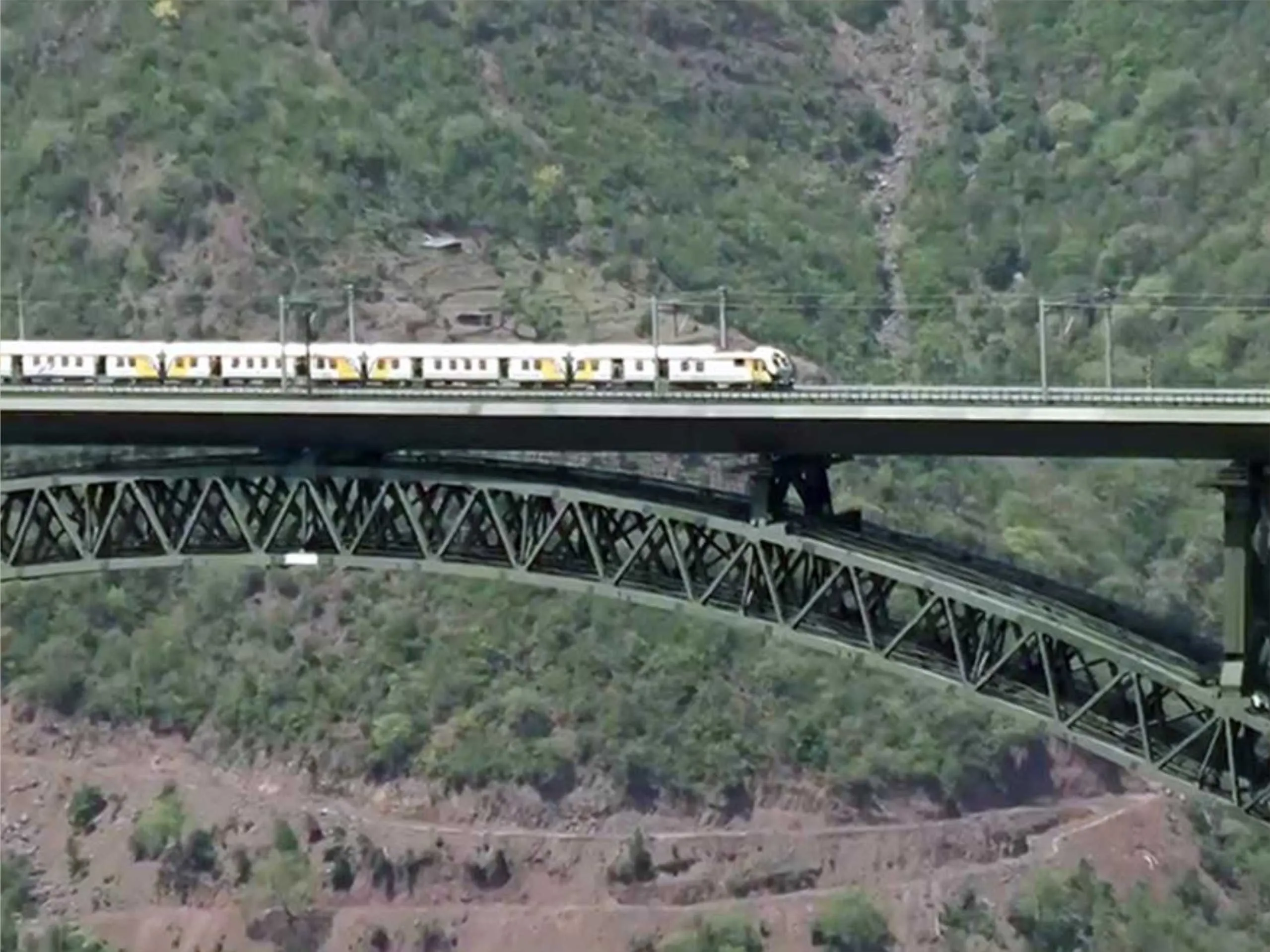 World's highest railway bridge