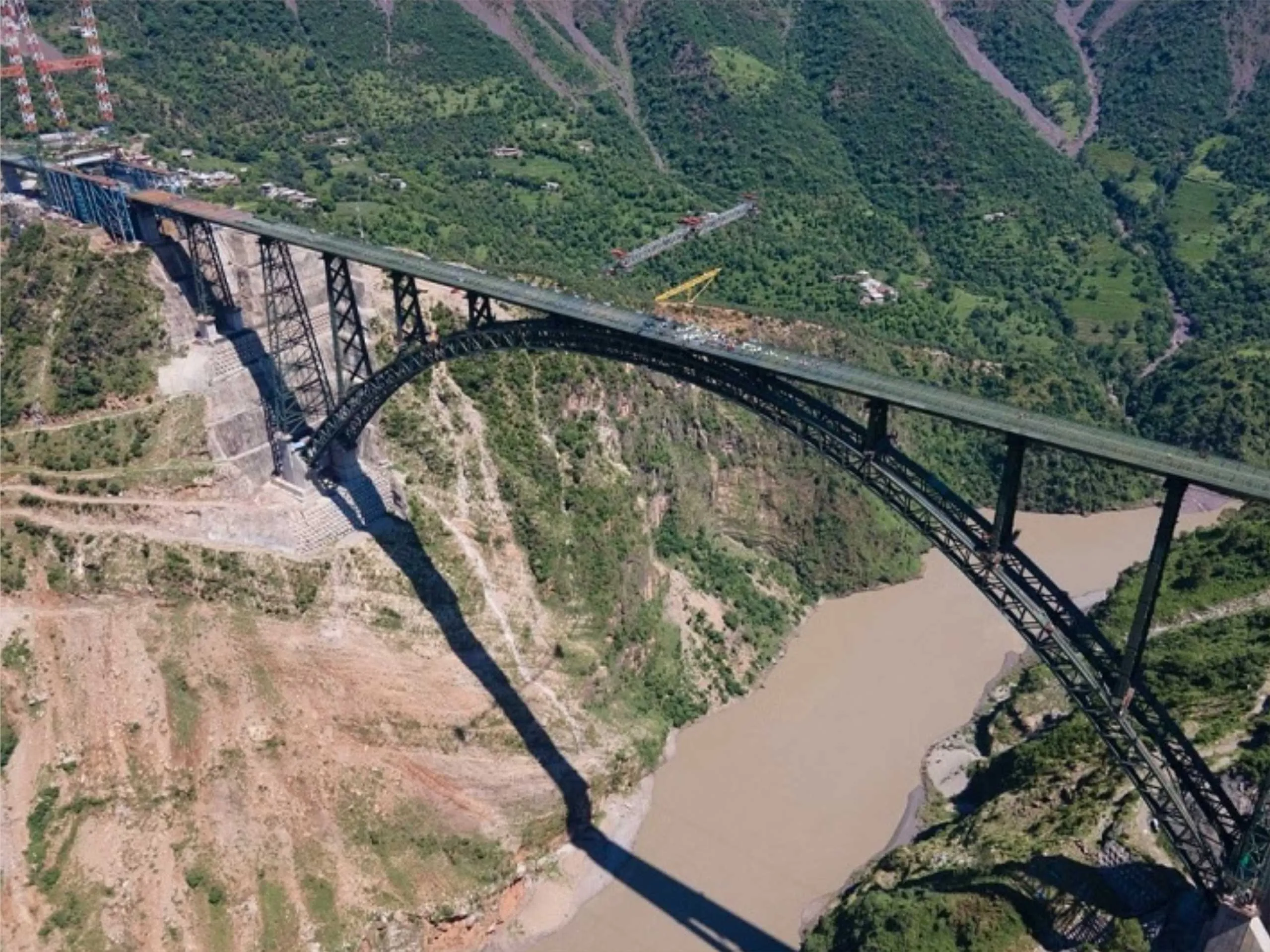 World's highest railway bridge