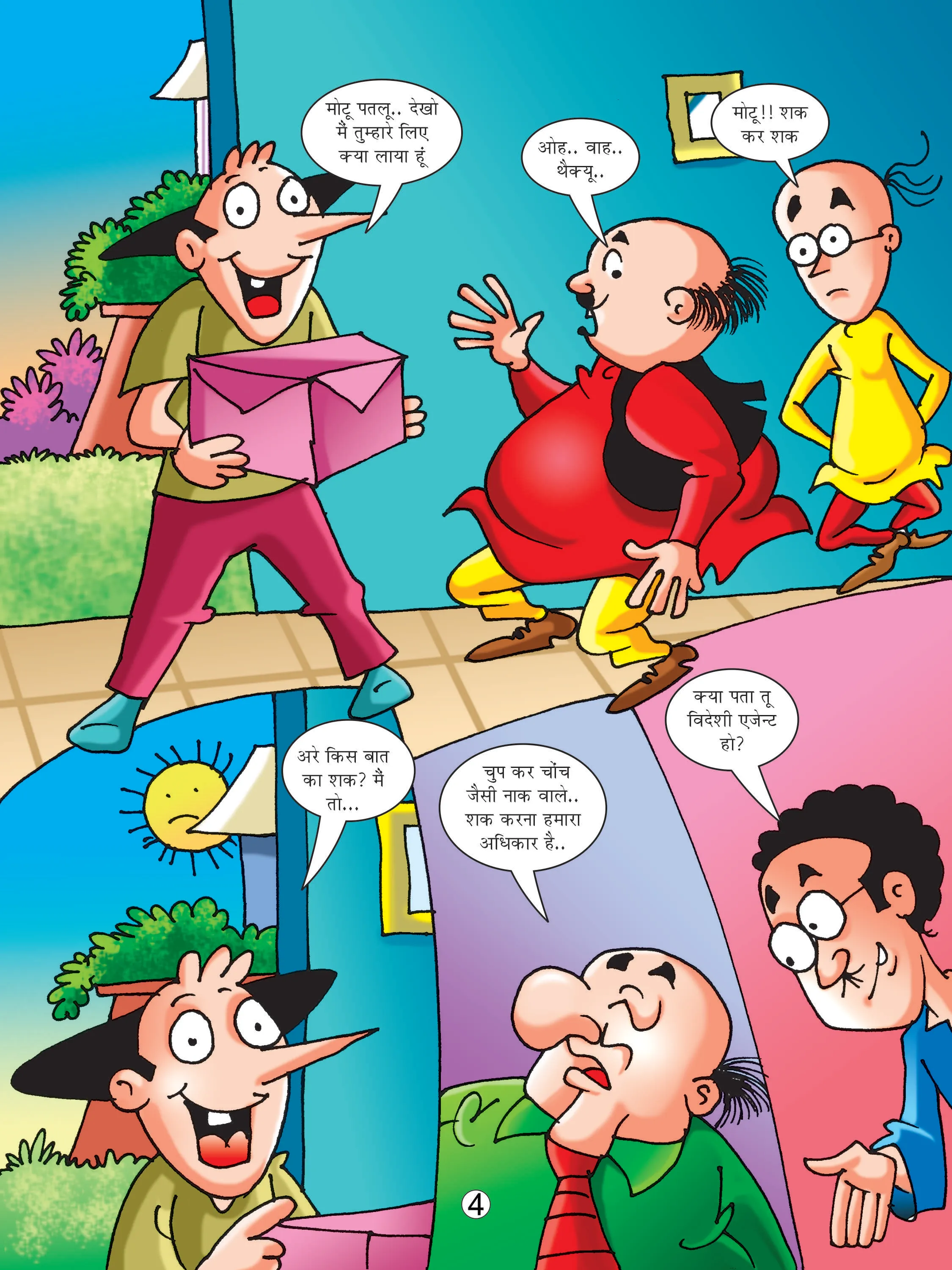 Motu Patlu comics page 4