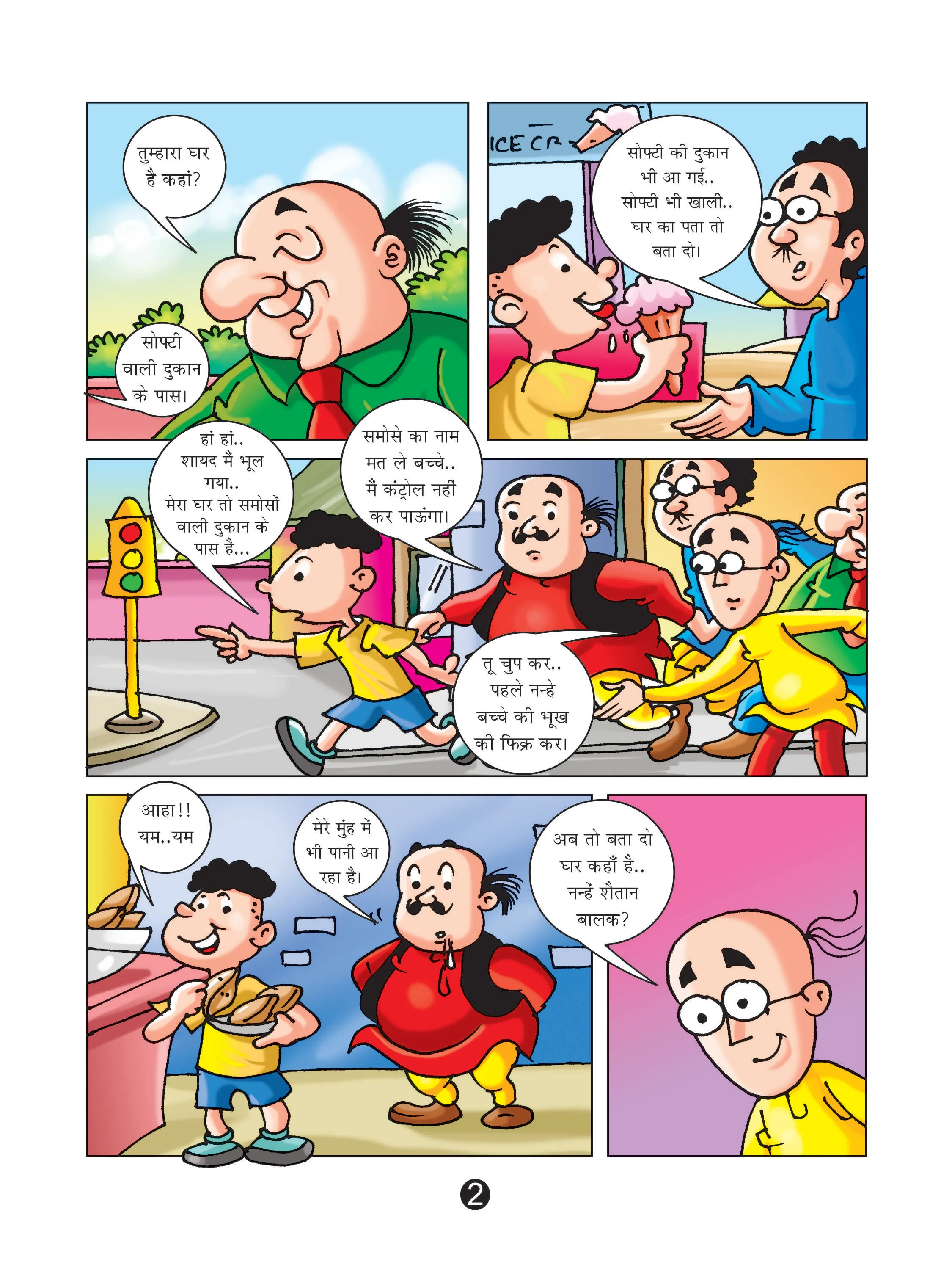 lotpot comics Cartoon Character Motu Patlu